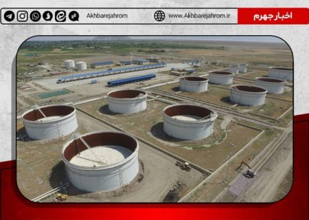 احداث انبار نفت جنوب استان فارس در شهرستان جهرم
