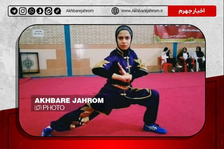 دانشجوی جهرمی بر سکوی دوم مسابقات قهرمانی ووشو دانشجويان كشور