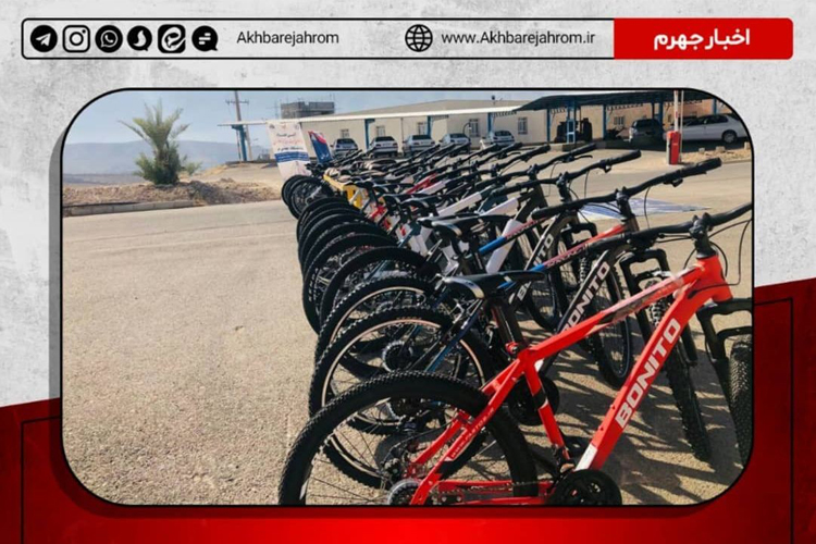 پیست دوچرخه سواری دانشگاه جهرم با اعتباری بالغ بر دو میلیارد ریال افتتاح شد