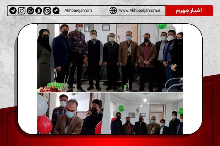 افتتاح دفتر کاریابی همت‌پور در جهرم