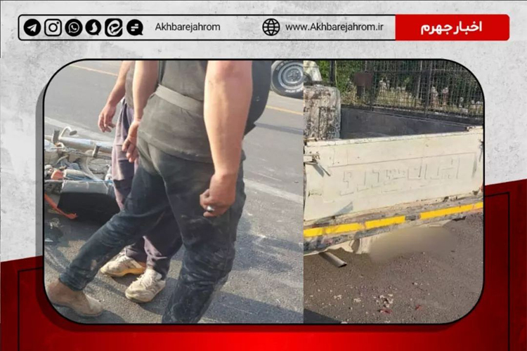 دو مصدوم در حادثه رانندگی در محور جهرم به شیراز