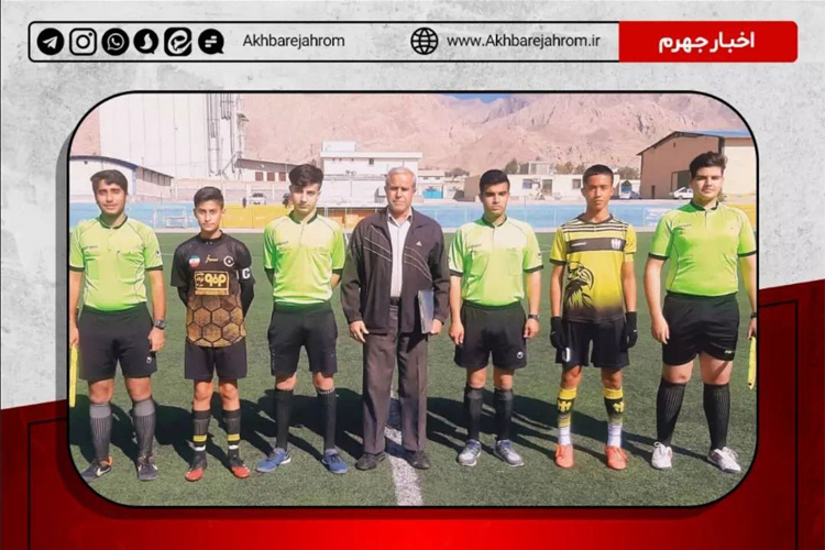 ️درخشش داوران جوان جهرمی در تست آمادگی جسمانی داوران فوتبال استان فارس