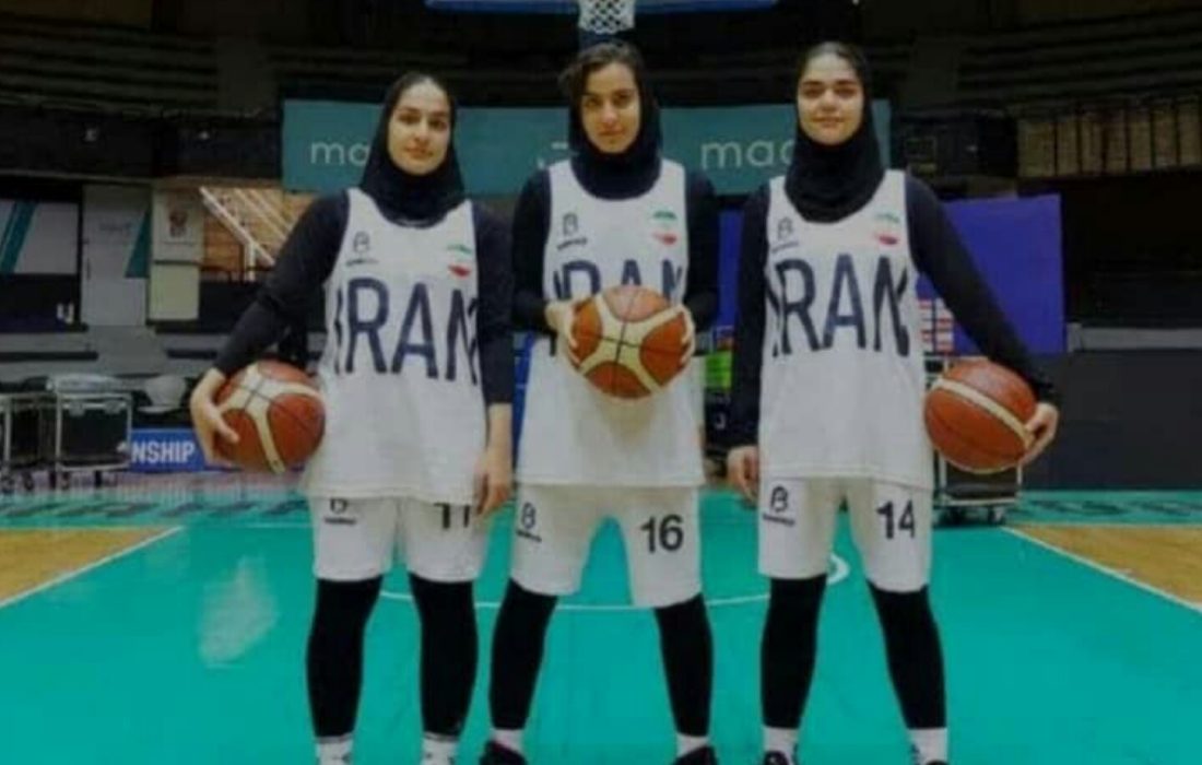 حضور دختران آکادمی بسکتبال جهرم در اردوی استعدادیابی زیر ۱۶ سال تیم ملی بسکتبال جمهوری اسلامی ایران