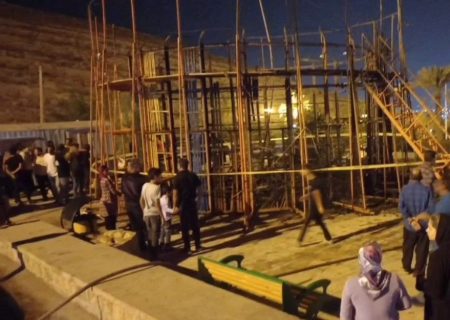تعداد مصدومان حادثه آتش سوزی دیوار مرگ در جهرم ۷ نفر بوده است / ۵ نفر از مصدومین از بیمارستان ترخیص شدند