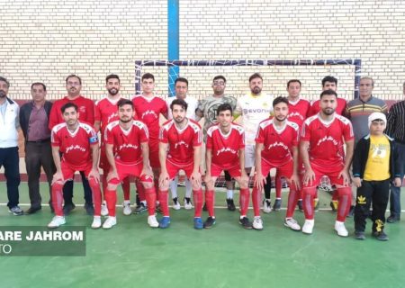 استعدادیابی باشگاه منتخب بخش مرکزی شهرستان جهرم برای حضور در مسابقات فوتسال لیگ برتر فارس