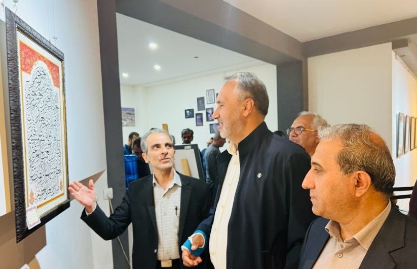 افتتاح نمایشگاه خوشنویسی استاد قلیزاده در گالری تارونه