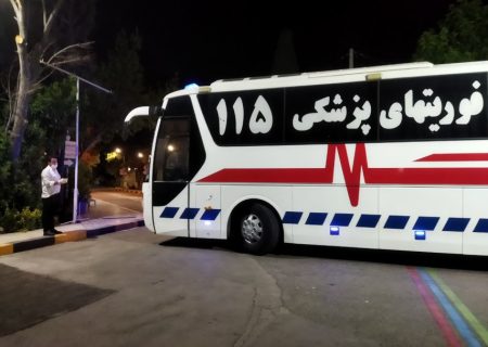 اعزام اتوبوس آمبولانس و نیروی عملیاتی اورژانس جهرم در پی انفجار مهیب در بندرعباس
