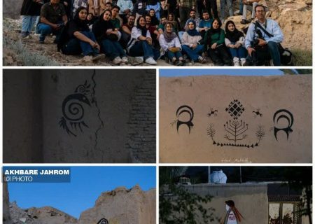 روستای قلات جهرم میزبان حرکت فرهنگی-هنری دانشگاه اندیشه جهرم در طرح «روستا به روستا»