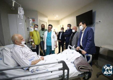 عیادت وزیر ورزش و جوانان از عنایت الله آتشی جهرمی چهره ماندگار بسکتبال ایران