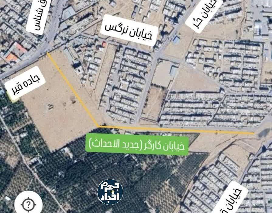 به مناسبت روز کارگر، یک خیابان جدیدالاحداث در جهرم به نام کارگر نامگذاری شد