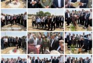 کلنگ‌زنی دو پروژه مهم عمرانی در شهرستان جهرم، با حضور فرمانده قرارگاه محرومیت‌زدایی ارتش جمهوری اسلامی ایران و رئیس کمیسیون عمران مجلس