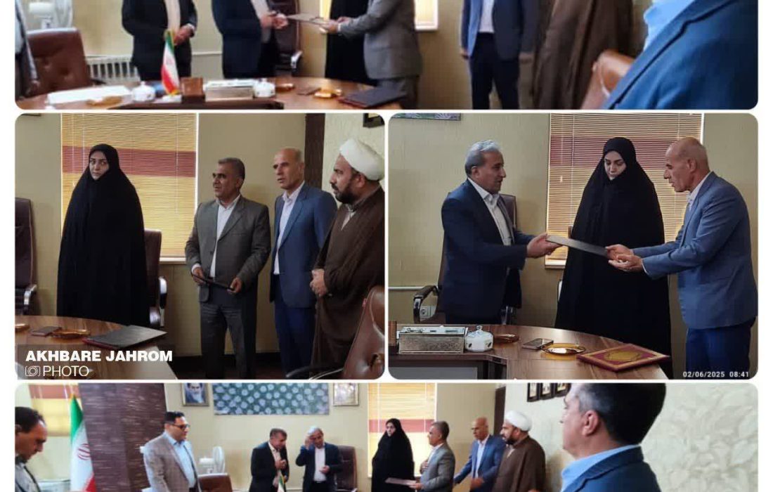 علی‌محمد احمدی، بر مسند ریاست تعاونی روستایی شهرستان جهرم نشست