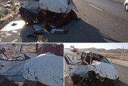 دو فوتی در سانحه واژگونی پراید در محور لار به جهرم
