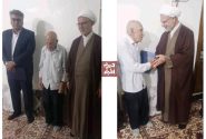 تجلیل از یکی از قدیمی‌ترین کسبه بازار جهرم به مناسبت روز صنایع دستی
