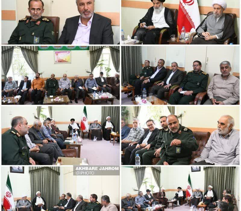 جلسه هماهنگی کنگره ملی بزرگداشت شهدای جهرم
