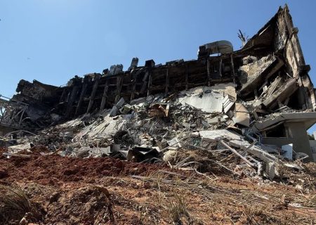جدیدترین تصویر منتشر شده از مرکز تحقیقاتی وایزمن رژیم صهیونیستی پس از اصابت موشک‌های ایرانی