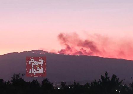 آتش‌سوزی کوه گُرم جهرم