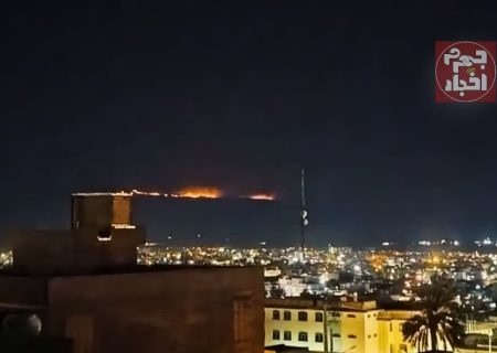آتش‌سوزی کوه گرم از سه ناحیه مهار شده است