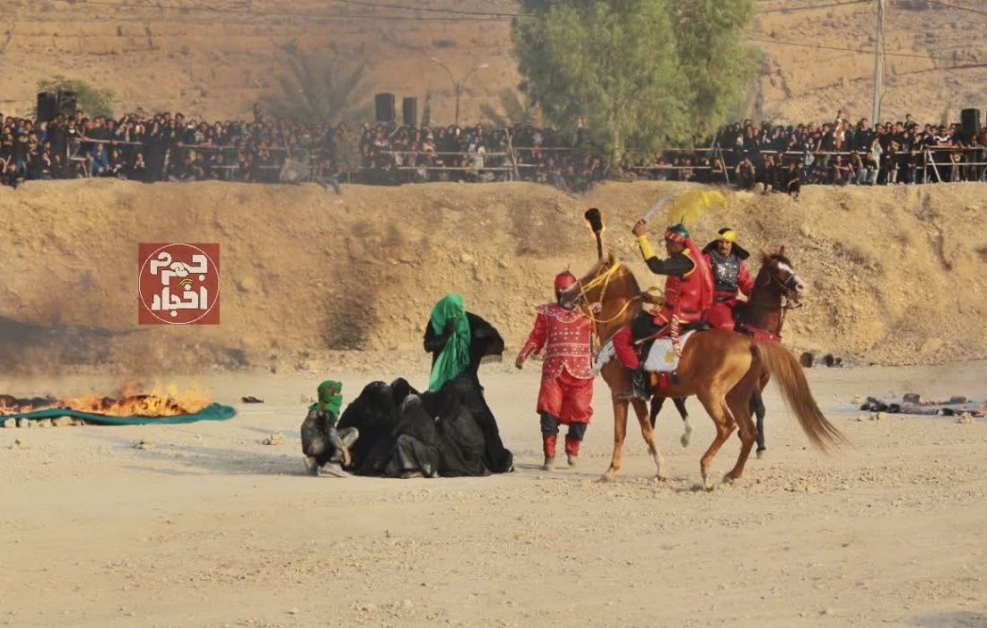 خیمه‌‌سوزان؛ قدیمی‌ترین آیین نمایشی محرم در جهرم