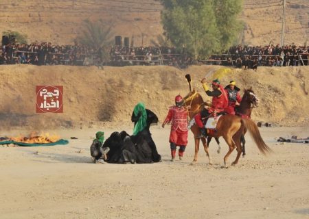 خیمه‌‌سوزان؛ قدیمی‌ترین آیین نمایشی محرم در جهرم