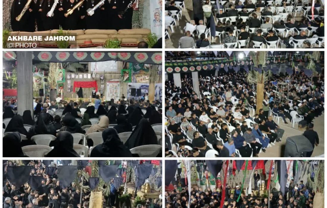مراسم یادواره ۲۵ شهید گرانقدر بخش سیمکان شهرستان جهرم همزمان با تاسوعای حسینی در روستای بهجان با حضور جمع کثیری از مردم برگزار شد.