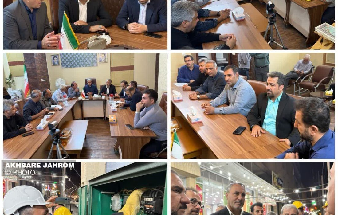بهره‌برداری از پروژه‌های زیرساختی حوزه برق شهرستان جهرم با اعتبار ۱۶۷ میلیارد تومان