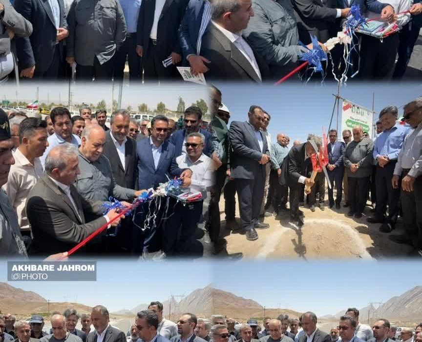 توسعه محورهای ارتباطی جهرم با اعتباری بالغ بر ١٤ هزار ميليارد ريال