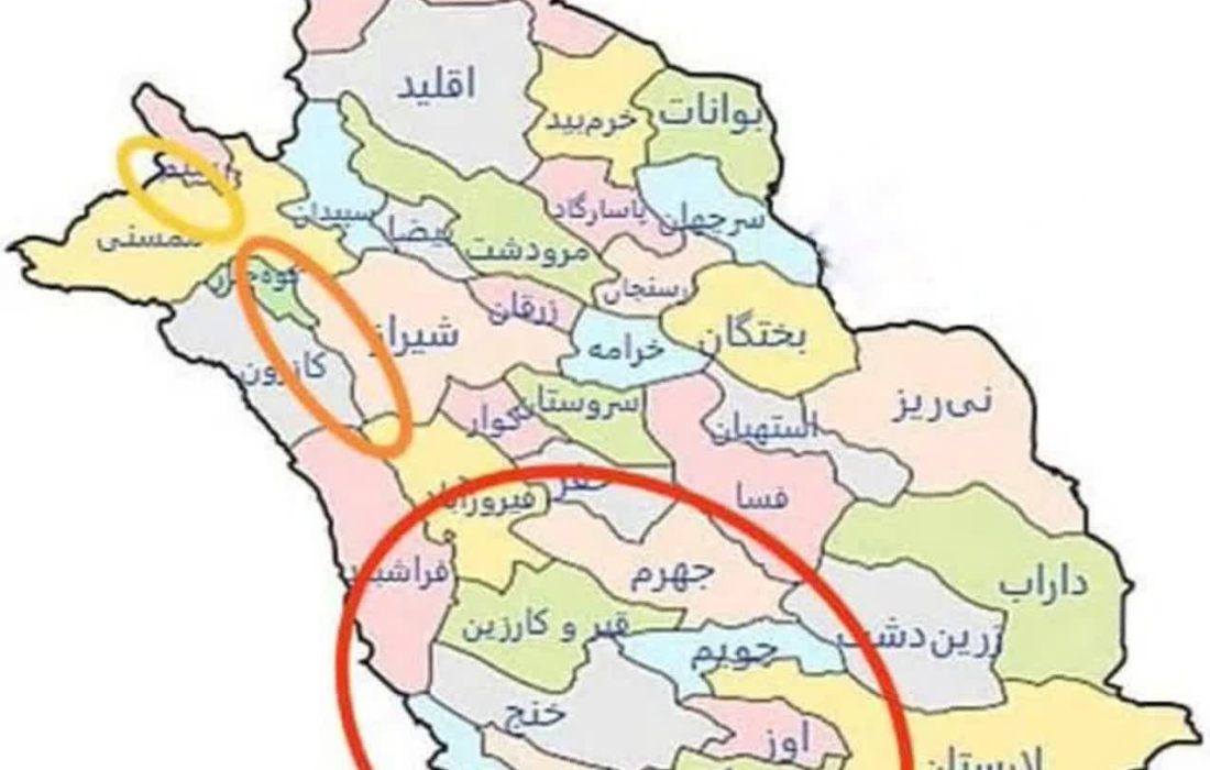 ادامه نفوذ بارش‌های موسمی تابستانه در استان فارس/ افزایش احتمال رگبار در غرب و جنوب‌غرب