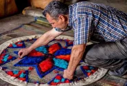 نمدمالی و نمدبافی در جهرم