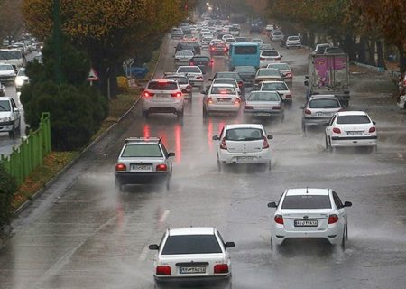 بارش‌های رگباری و کاهش موقت دما در فارس