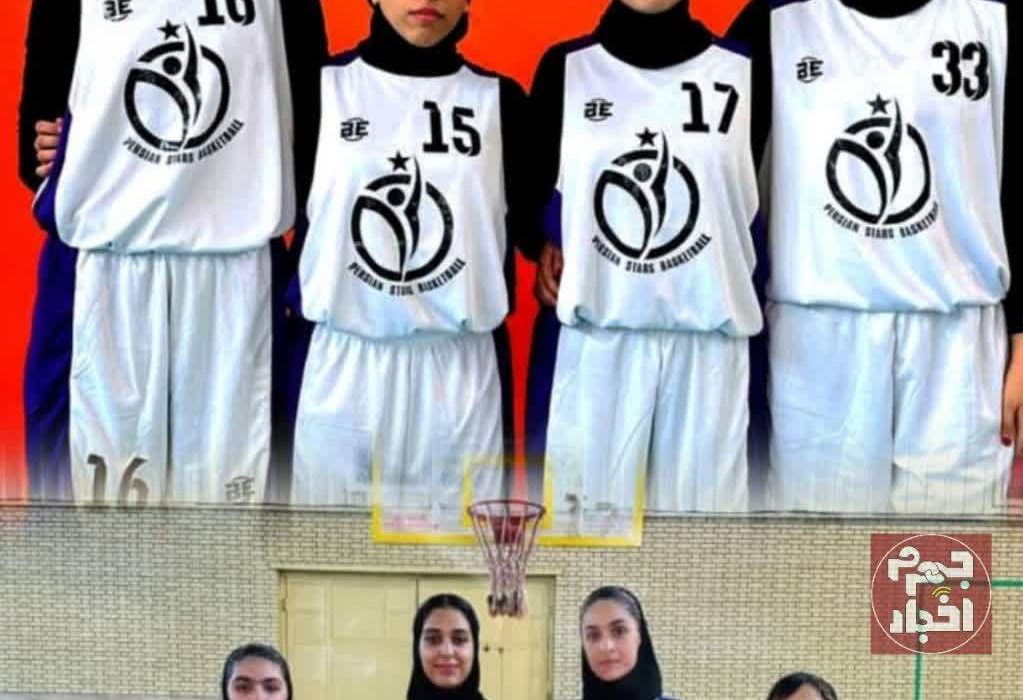 کسب مقام سوم مسابقات بسکتبال ۳*۳ دختران زیر ۲۳ سال استان فارس