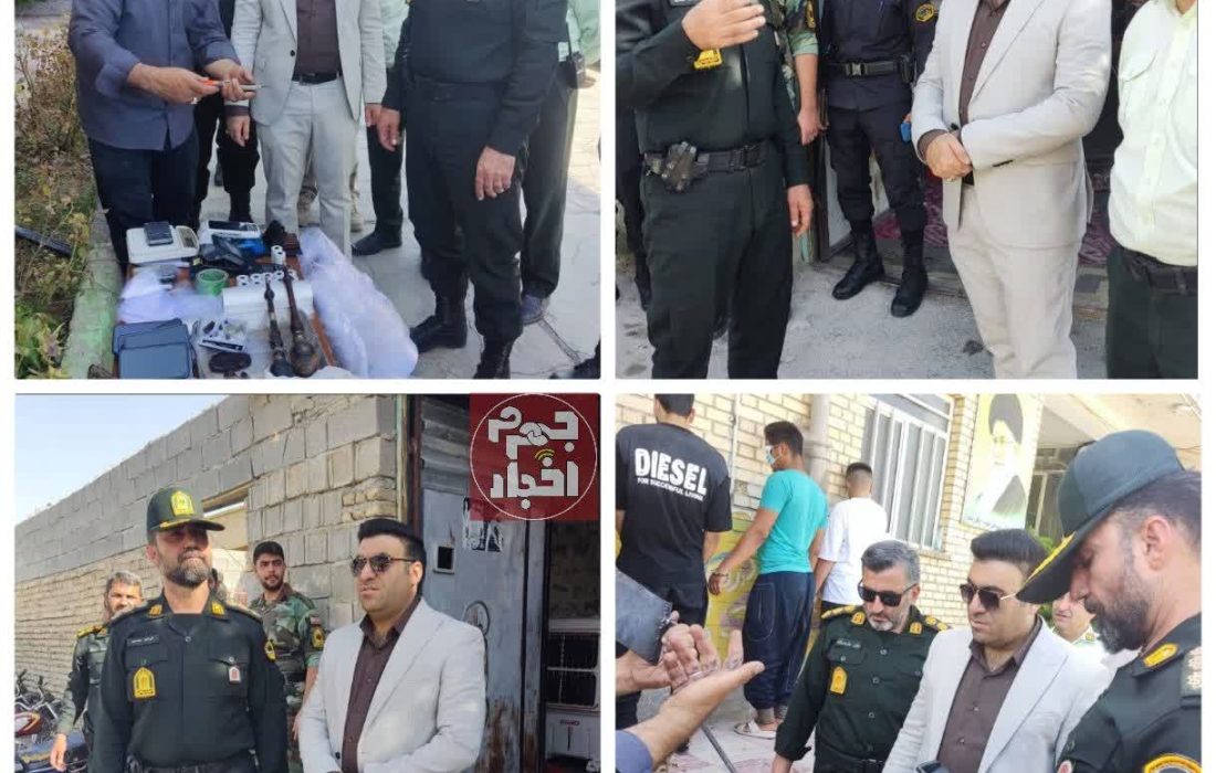 ۸ خرده‌فروش مواد مخدر طی یک عملیات غافلگیرانه روانه زندان شدند