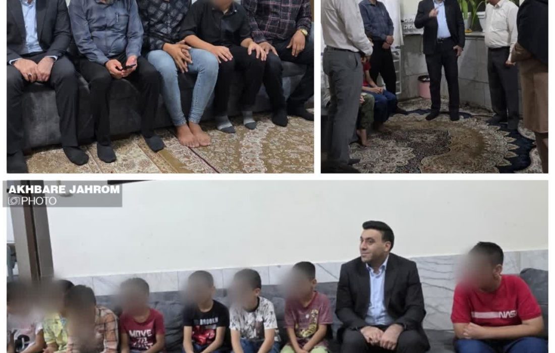 بازدید دادستان عمومی و انقلاب شهرستان جهرم از مراکز نگهداری تحت نظارت بهزیستی و اهدای ۴۵ میلیون  تومان  توسط خیرین نیک‌اندیش