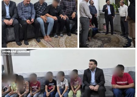 بازدید دادستان عمومی و انقلاب شهرستان جهرم از مراکز نگهداری تحت نظارت بهزیستی و اهدای ۴۵ میلیون  تومان  توسط خیرین نیک‌اندیش