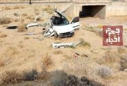 یک فوتی و دو مصدوم در واژگونی خودرو پژو پارس در جاده جهرم به شیراز