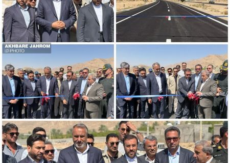 ۵ کیلومتر دیگر از محور جهرم – قیر زیر بار ترافیک رفت