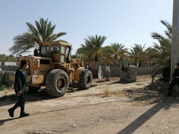 توقیف ماشینآلات غیرمجاز در اراضی  منابع ملی جهرم