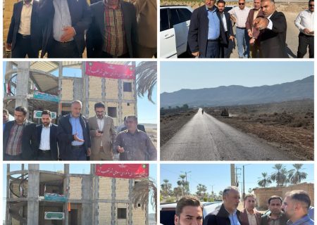 بازدید مسئولان از پروژه‌های راهداری بخش کردیان شهرستان جهرم