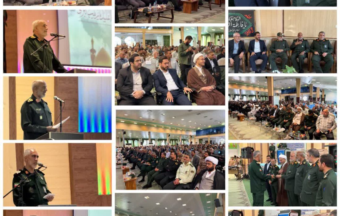 مراسم تکریم و معارفه فرمانده تیپ نیروی مخصوص ۳۳ المهدی برگزار شد