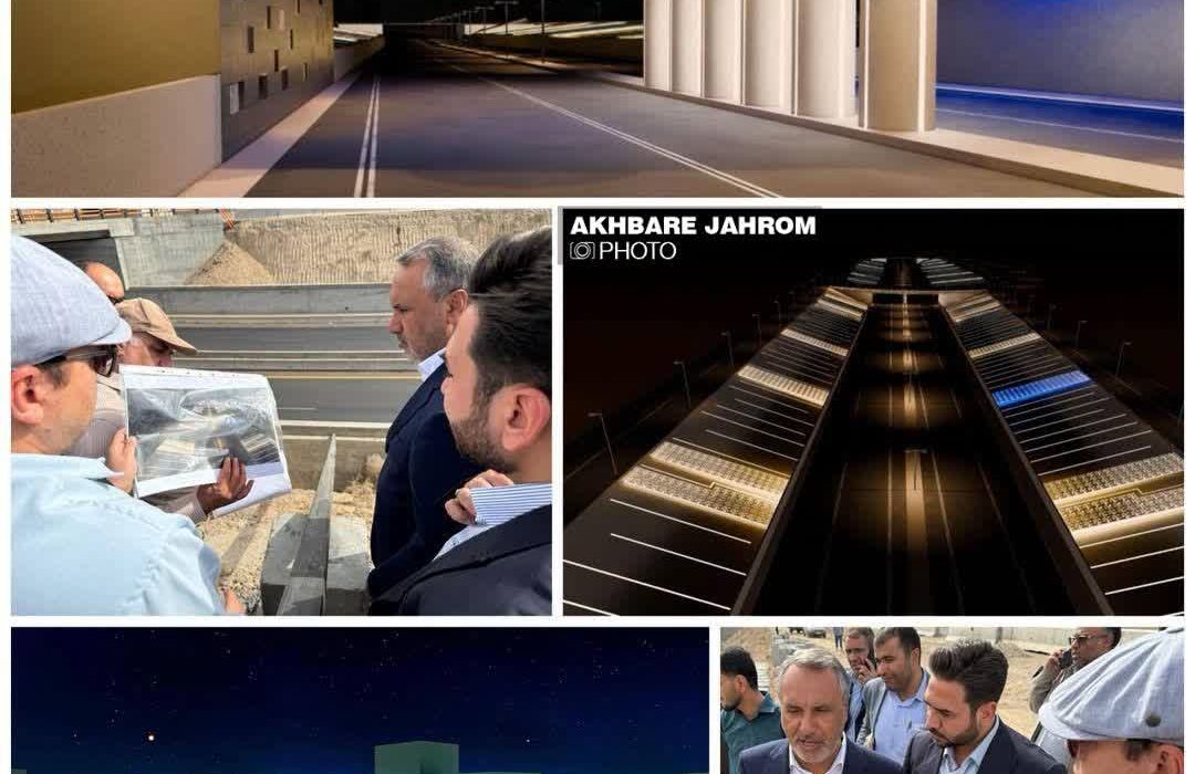 پروژه نورپردازی و زیباسازی زیرگذر ورودی شهر جهرم تا پایان سال انجام خواهد شد