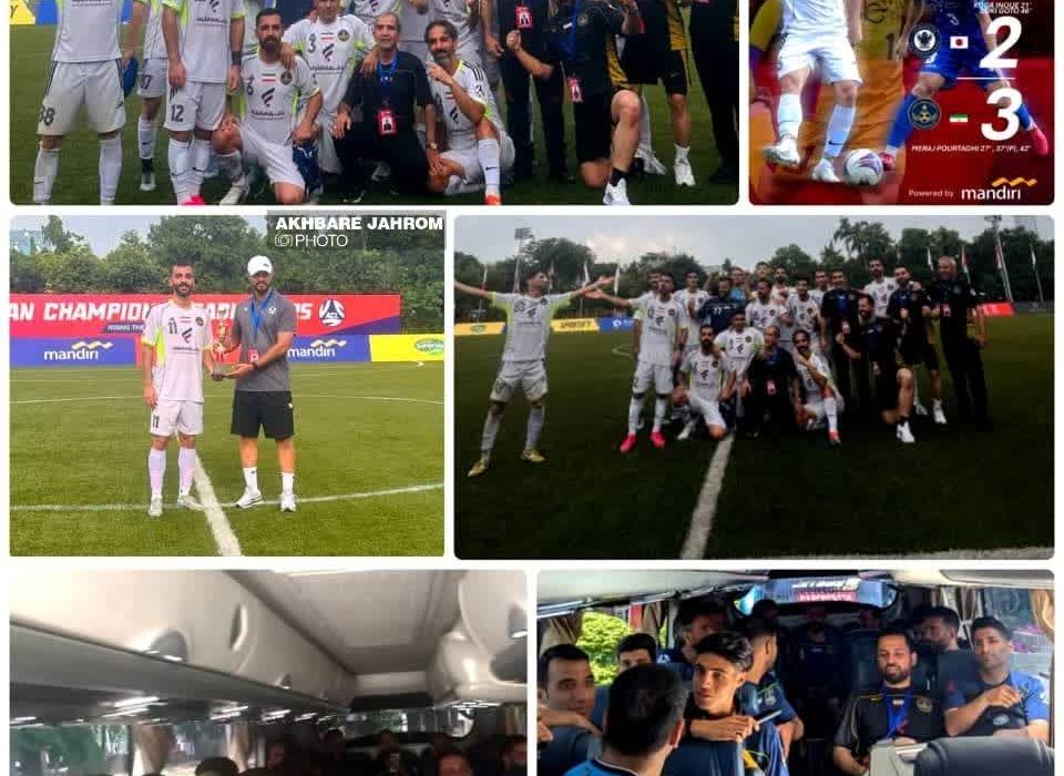 اندونزی | تصاویر منتخب از رقابت دو تیم ستارگان سیمکان جهرم و نماینده ژاپن در چارچوب رقابت‌های آسیایی ۲۰۲۵؛