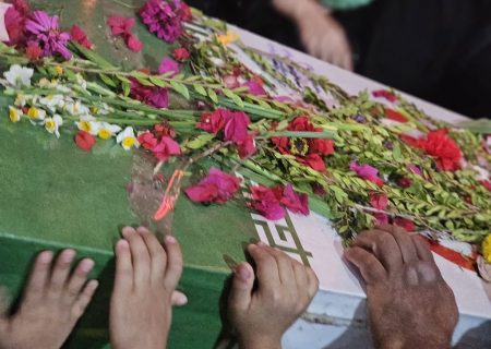 گزارش تصویری مراسم استقبال از شهید گمنام