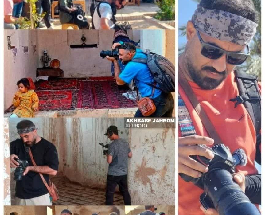 حضور عکاس و کارگردان جهرمی در پشت‌صحنه تولید مستندمسابقه تلویزیونی «قدیم‌ندیما»