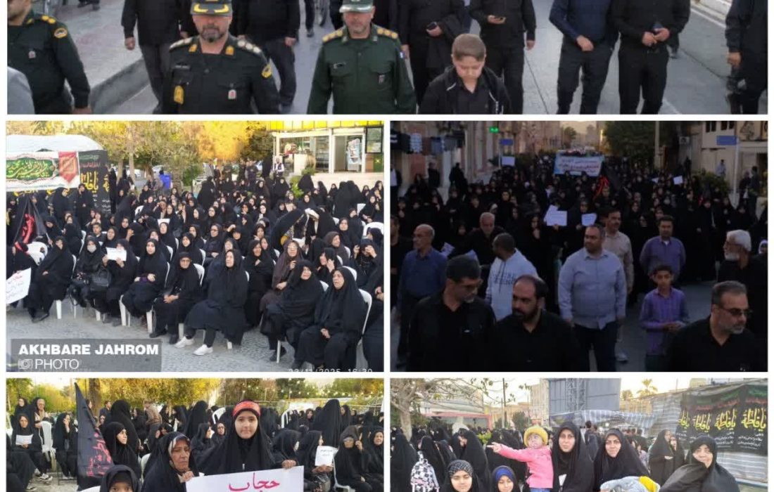 همایش بزرگ پیاده روی بانوان فاطمی در جهرم برگزار شد