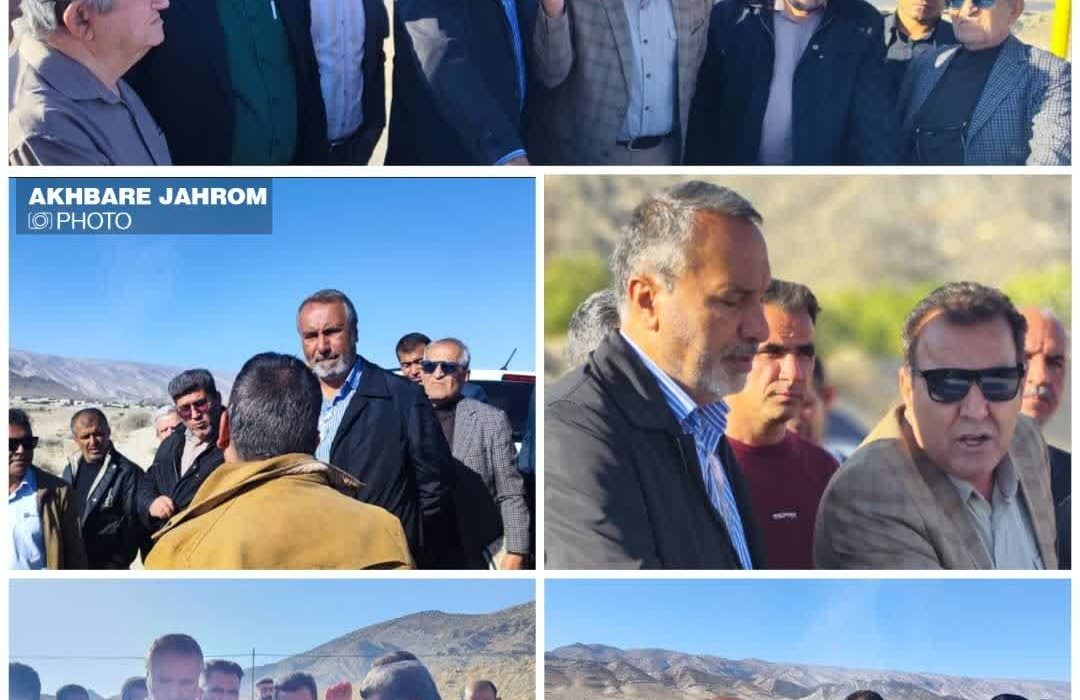 پیشرفت فیزیکی ۳۵ درصدی پروژه آبرسانی از سد سلمان فارسی به بخش سیمکان شهرستان جهرم