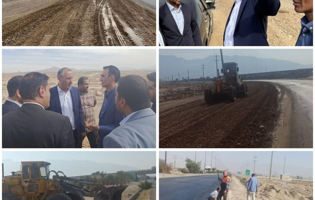 تعریض ورودی جهرم از زیرگذر فرودگاه تا پل هوایی در دستور کار راهداری