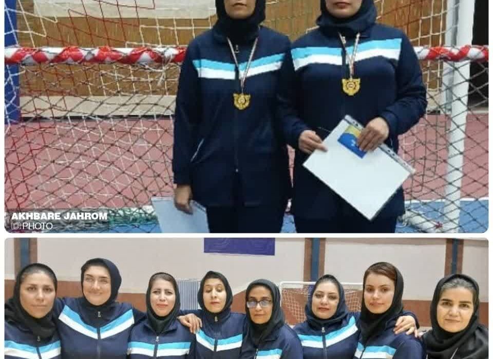 قهرمانی تیم گلبال فارس در مسابقات گلبال دسته یک بانوان کشور، با حضور و درخشش بانوان نابینا و کم‌بینای جهرمی