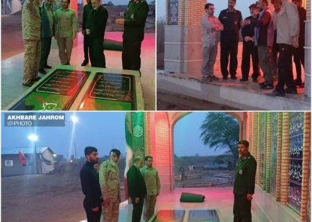 تقدیر سردار آزادی از فرمانده تیپ ۳۳ المهدی (عج) / تأکید بر حفظ و تقویت یادمان شهدای کربلای ۴ علقمه