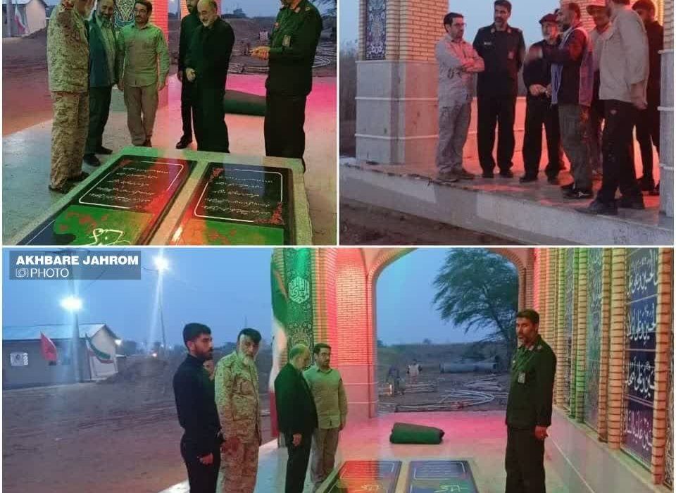 تقدیر سردار آزادی از فرمانده تیپ ۳۳ المهدی (عج) / تأکید بر حفظ و تقویت یادمان شهدای کربلای ۴ علقمه